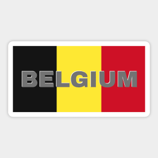 Belgium Flag Sticker